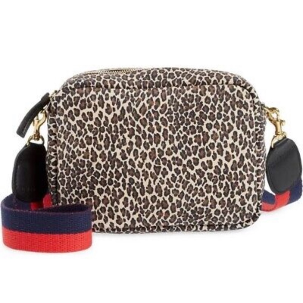 Clare V. Leopard Crossbody Bag NWOT